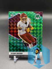 2021 Mosaic Dyami Brown #323 RC Green Mosaic Prizm Rookie